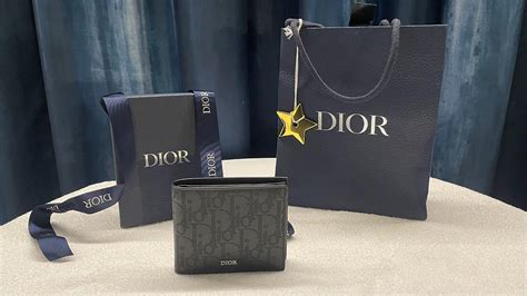 black dior oblique galaxy leather|Compact Wallet Black Dior Oblique Galaxy Leather.